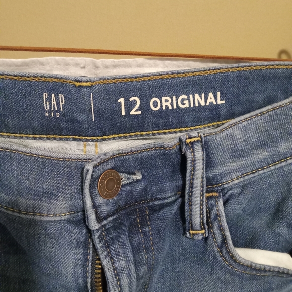 GAP KID jeans, like-new, adjustable band - Picture 2 of 5